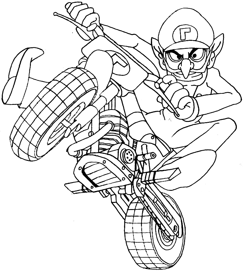 34 Mario Kart Coloring Pages (Free PDF Printables)