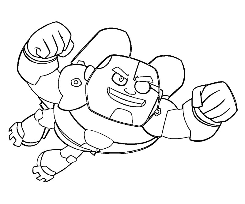 Teen Titans Go Coloring Pages