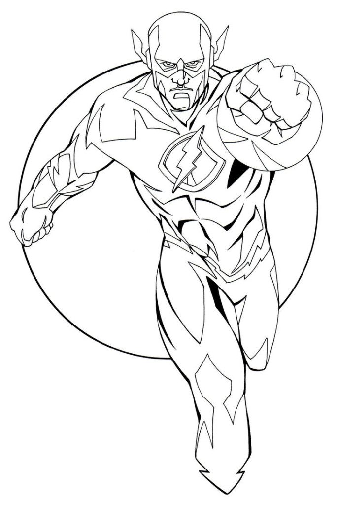 Flash Coloring Pages Best Coloring Pages For Kids
