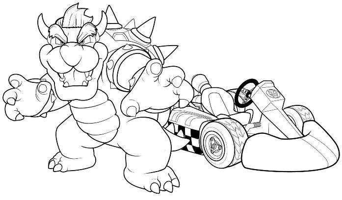 Mario Kart Coloring Pages - Best Coloring Pages For Kids