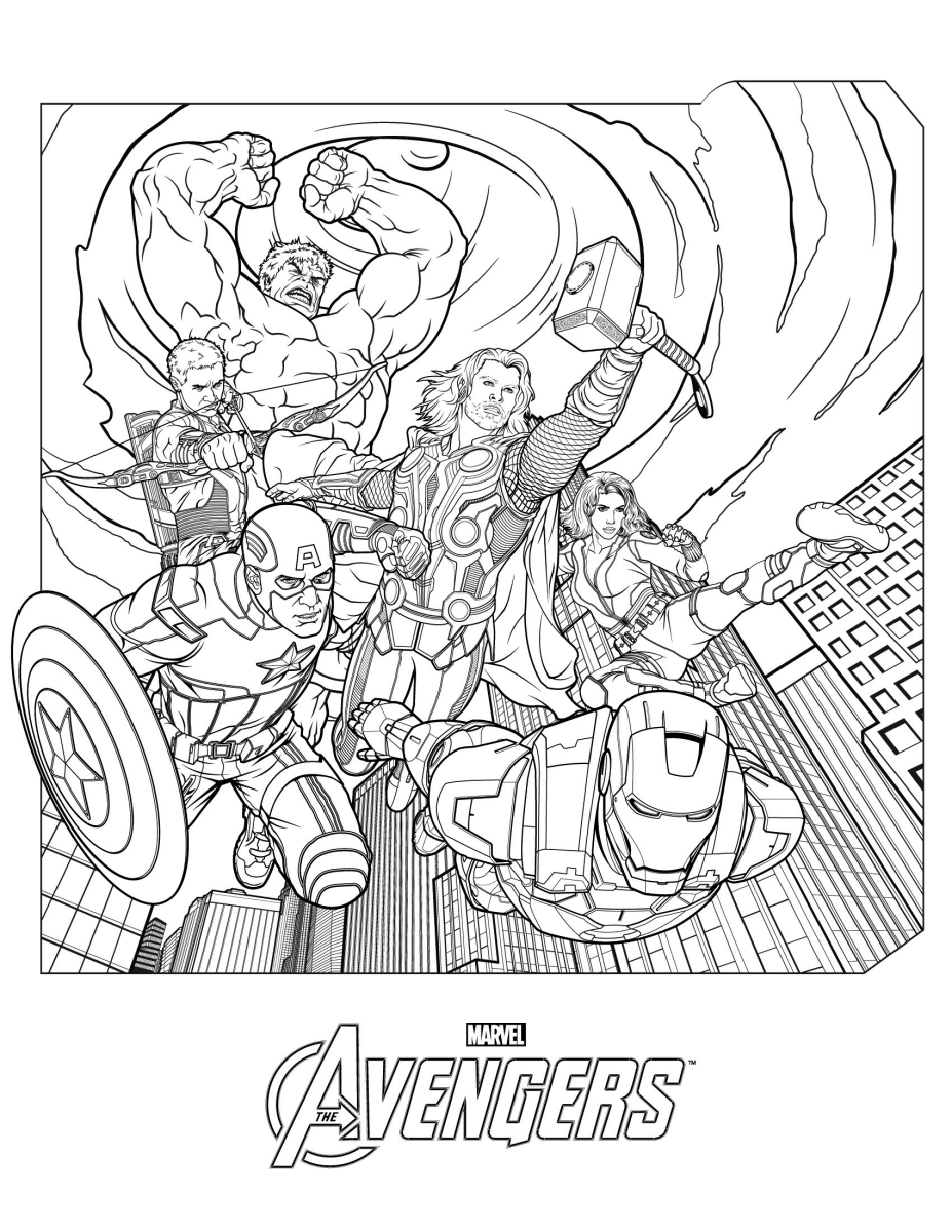 Avengers Coloring Pages Best Coloring Pages For Kids