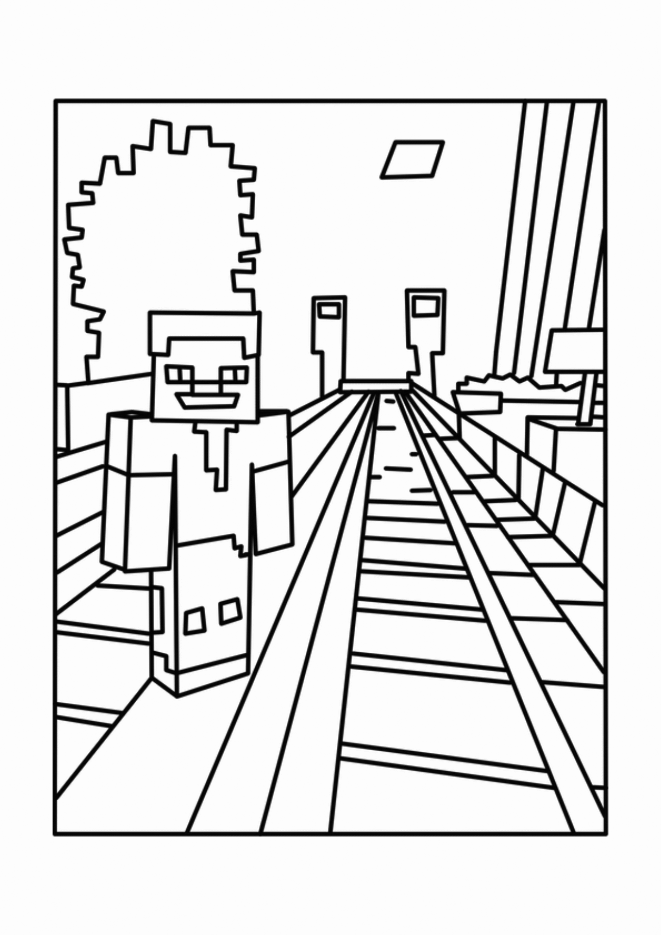 Minecraft Coloring Pages - Best Coloring Pages For Kids