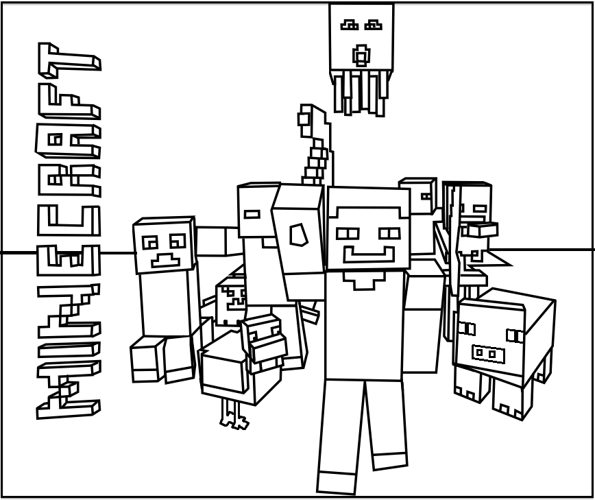 Minecraft Coloring Pages Best Coloring Pages For Kids