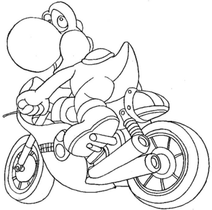 Download Mario Kart Coloring Pages - Best Coloring Pages For Kids