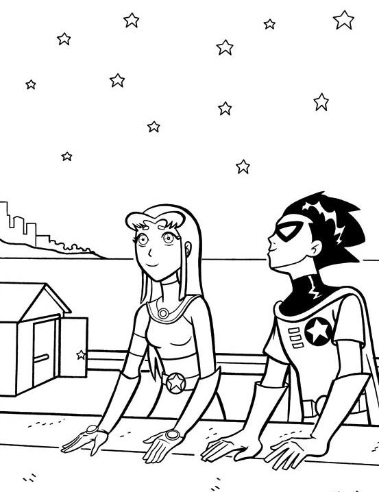 Aqualad Teen Titans Coloring Pages