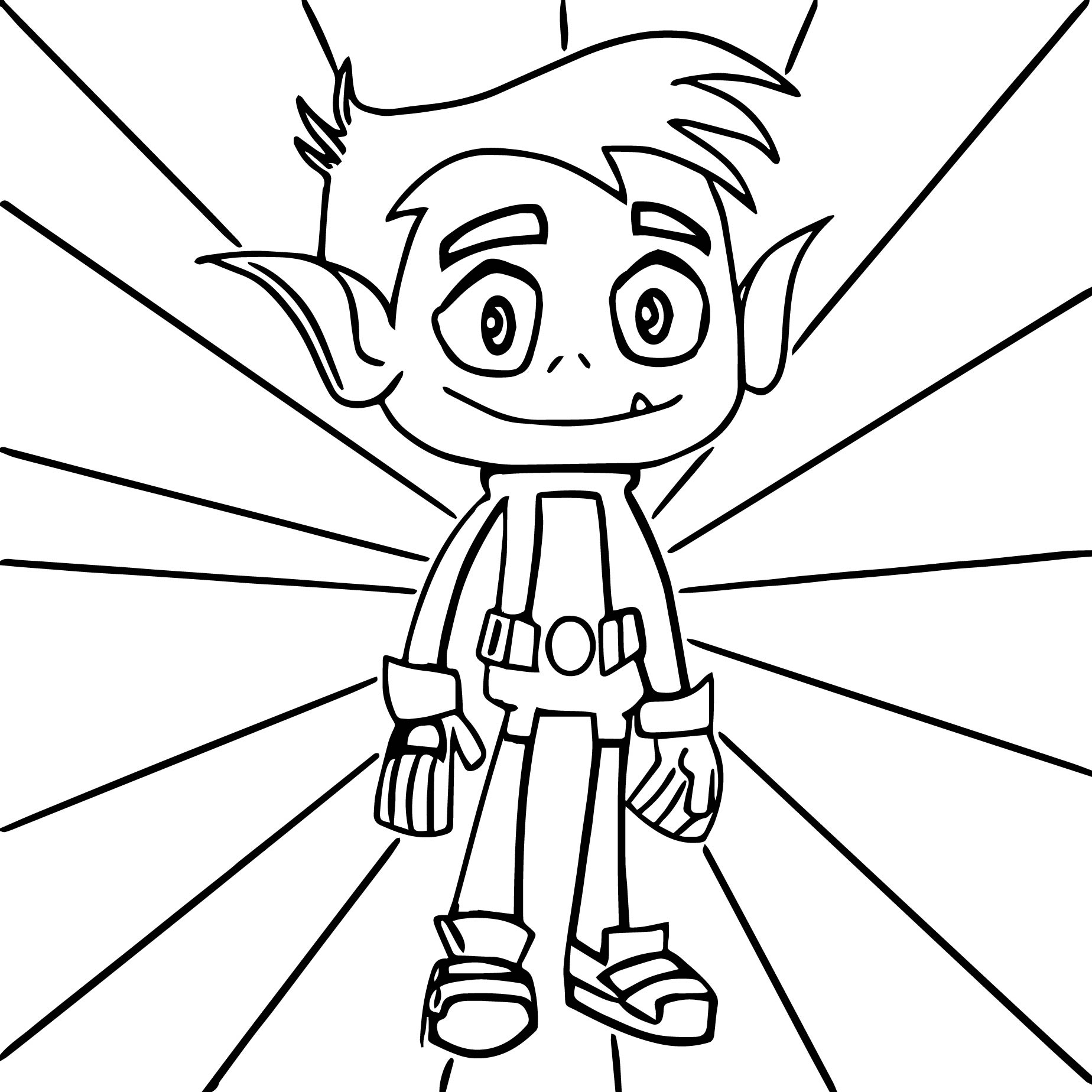 Teen Titans Coloring Pages   Best Coloring Pages For Kids