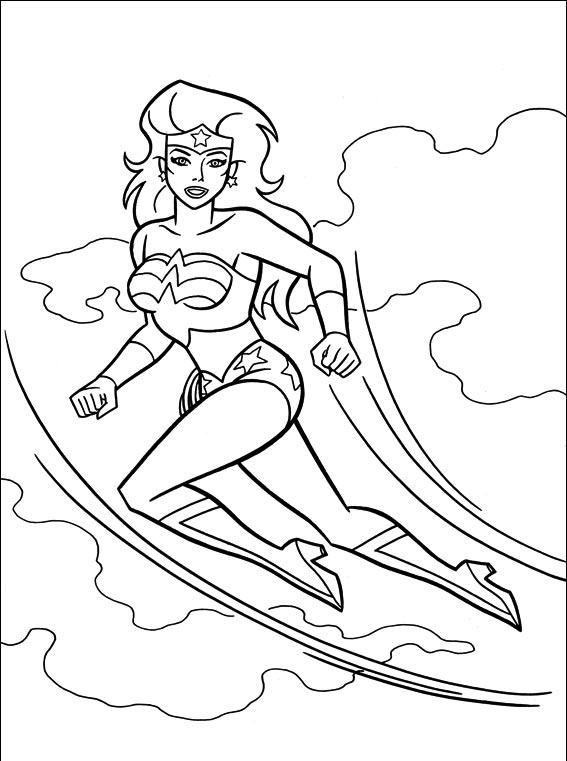 Wonder Woman Coloring Pages - Best Coloring Pages For Kids