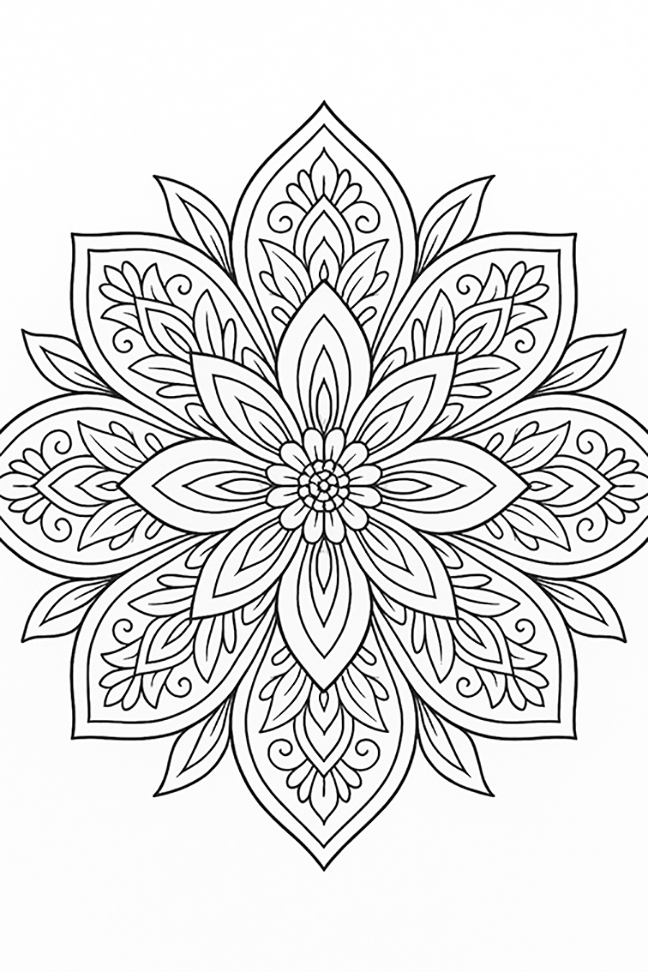 Detailed Mandala Pattern