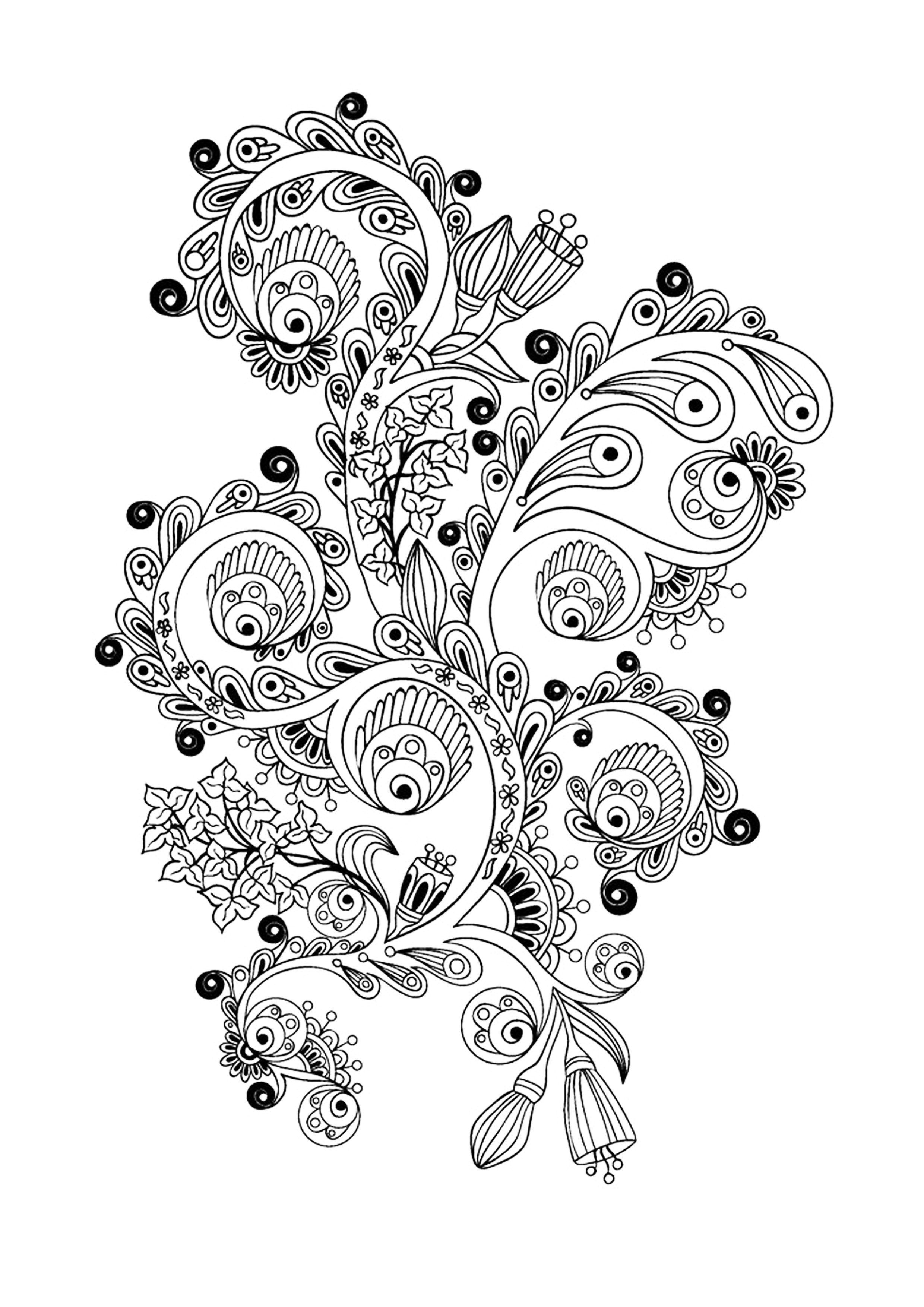 Flower Coloring Pages For Adults Best Coloring Pages For Kids flower-coloring-pages-for-adults-best-coloring-pages-for-kids