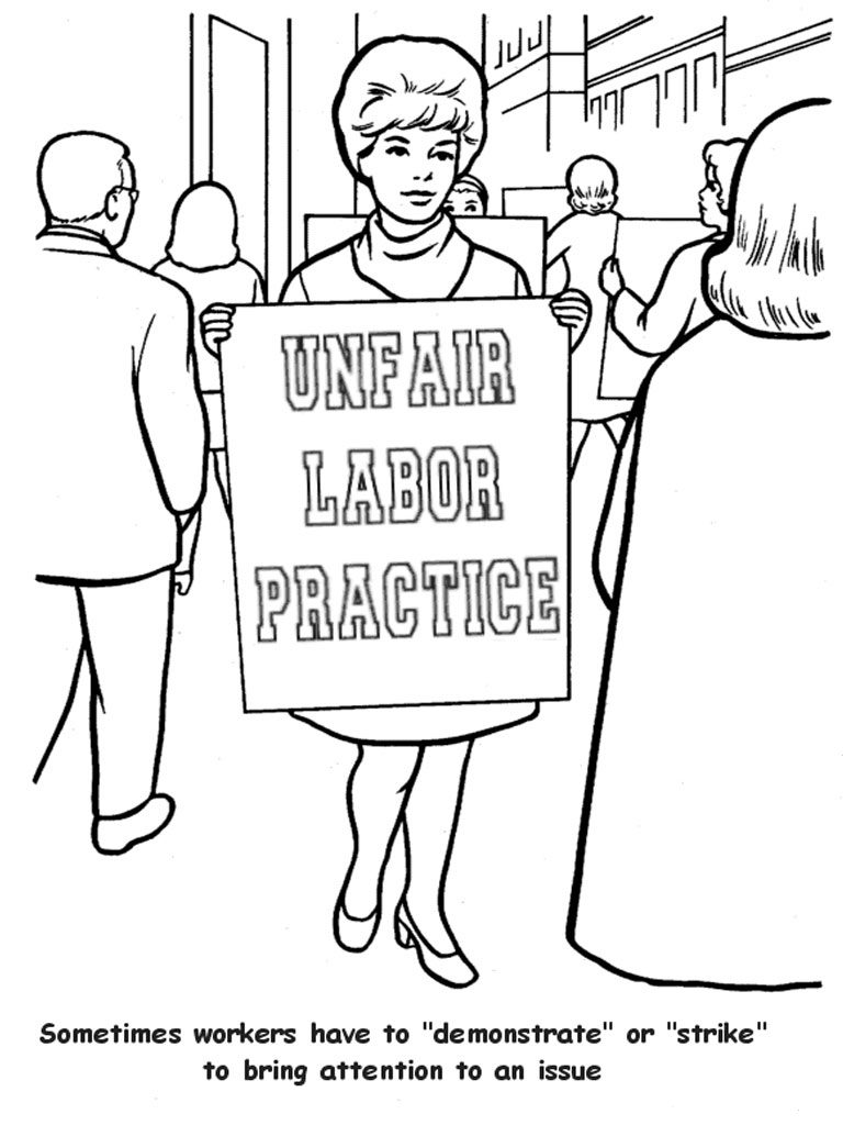 Labor Day Coloring Pages History