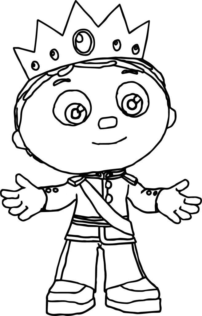 Print Free Super Why Coloring Pages
