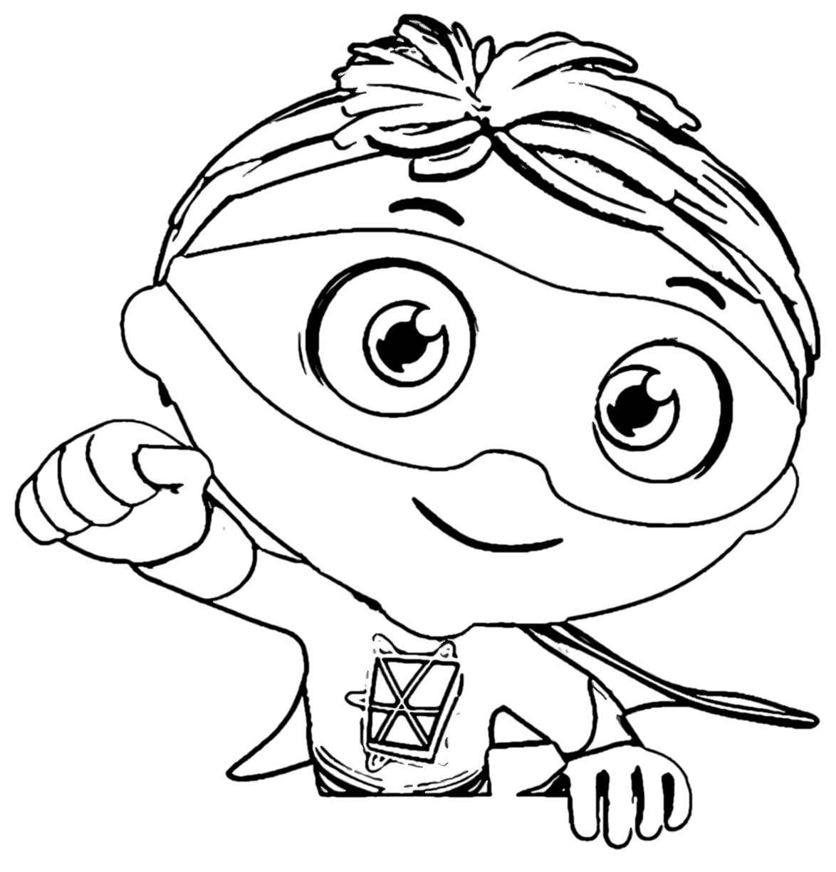 Super Why Coloring Pages 7