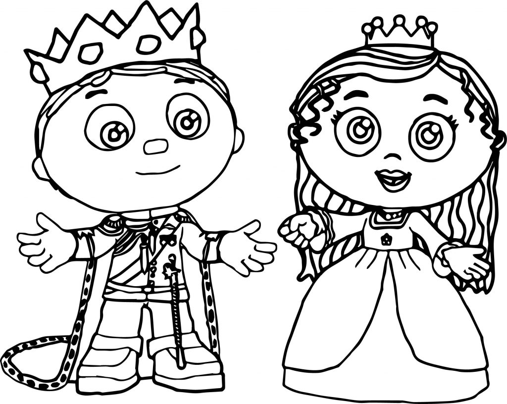 Super Why Coloring Page Printables