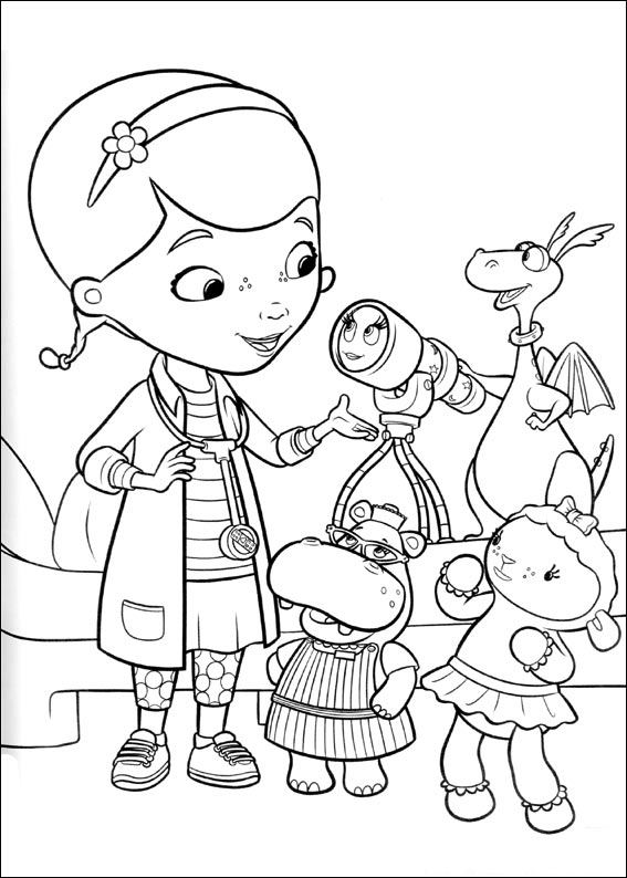 Download Doc McStuffins Coloring Pages - Best Coloring Pages For Kids