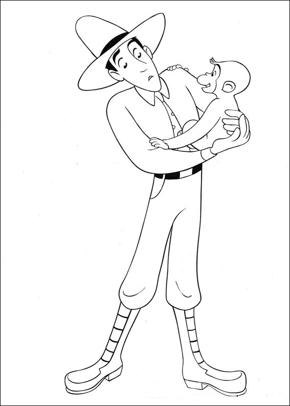 curious george coloring pages wallpaperswide