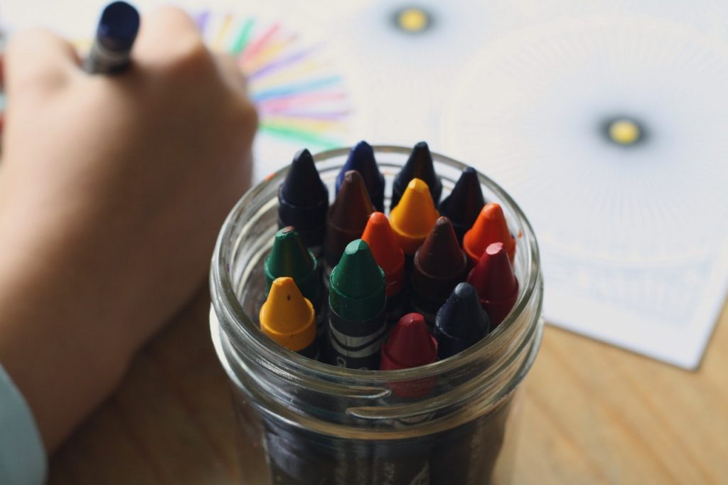 coloring your way through grief