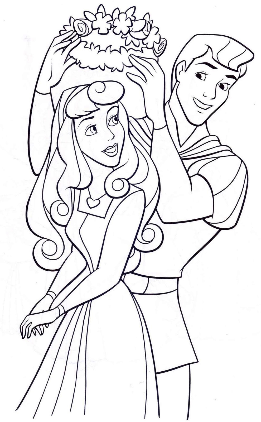 Coloriage Chateau Princesse Disney