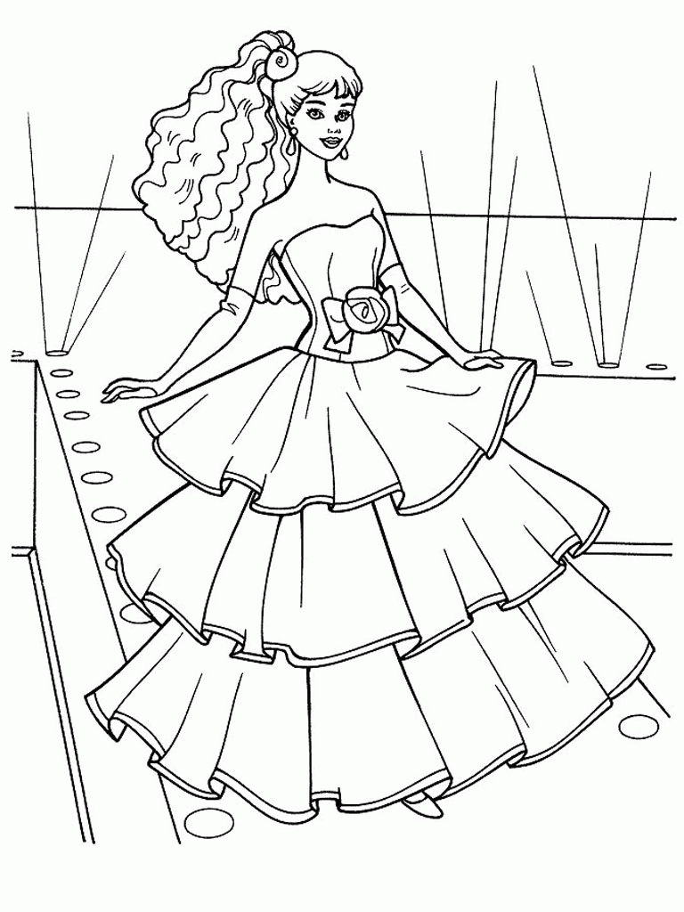 Color Princess Coloring Pages