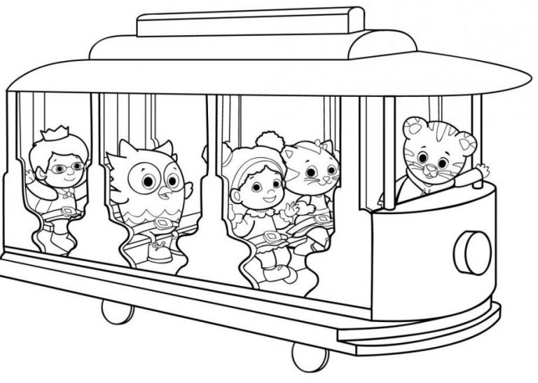 Daniel Tiger Coloring Pages - Best Coloring Pages For Kids