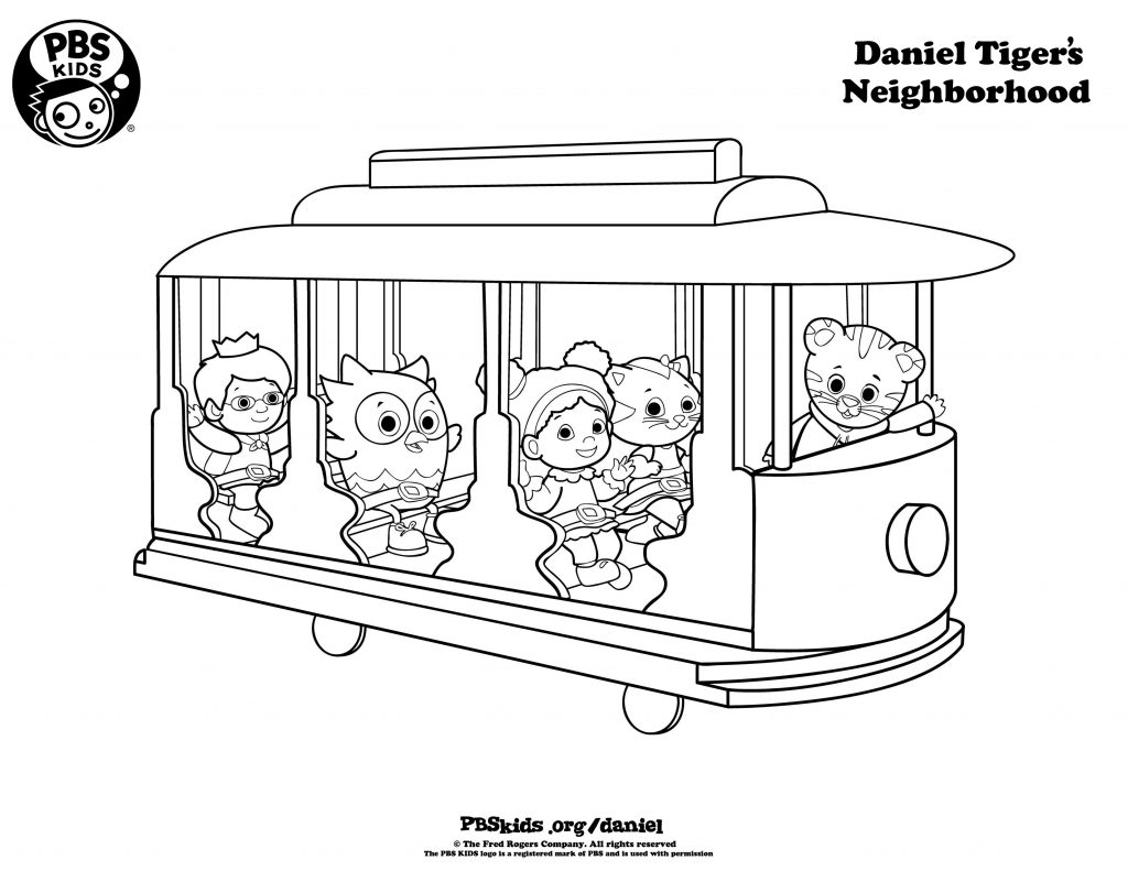 Daniel Tiger Coloring Pages - Best Coloring Pages For Kids