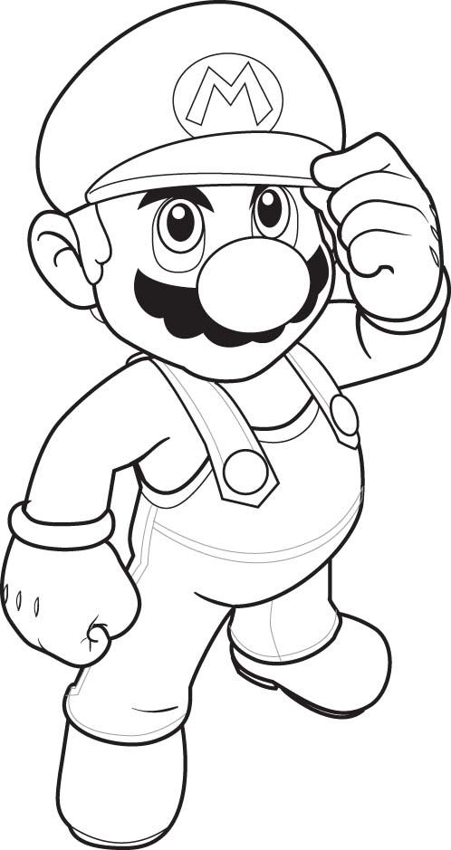 Super Mario: Coloring Book For Adults, 30 Super Mario, Princes, Luigi,  Donkey Kong, Yoshi Coloring Pages, For Teens, Super Mario Characters