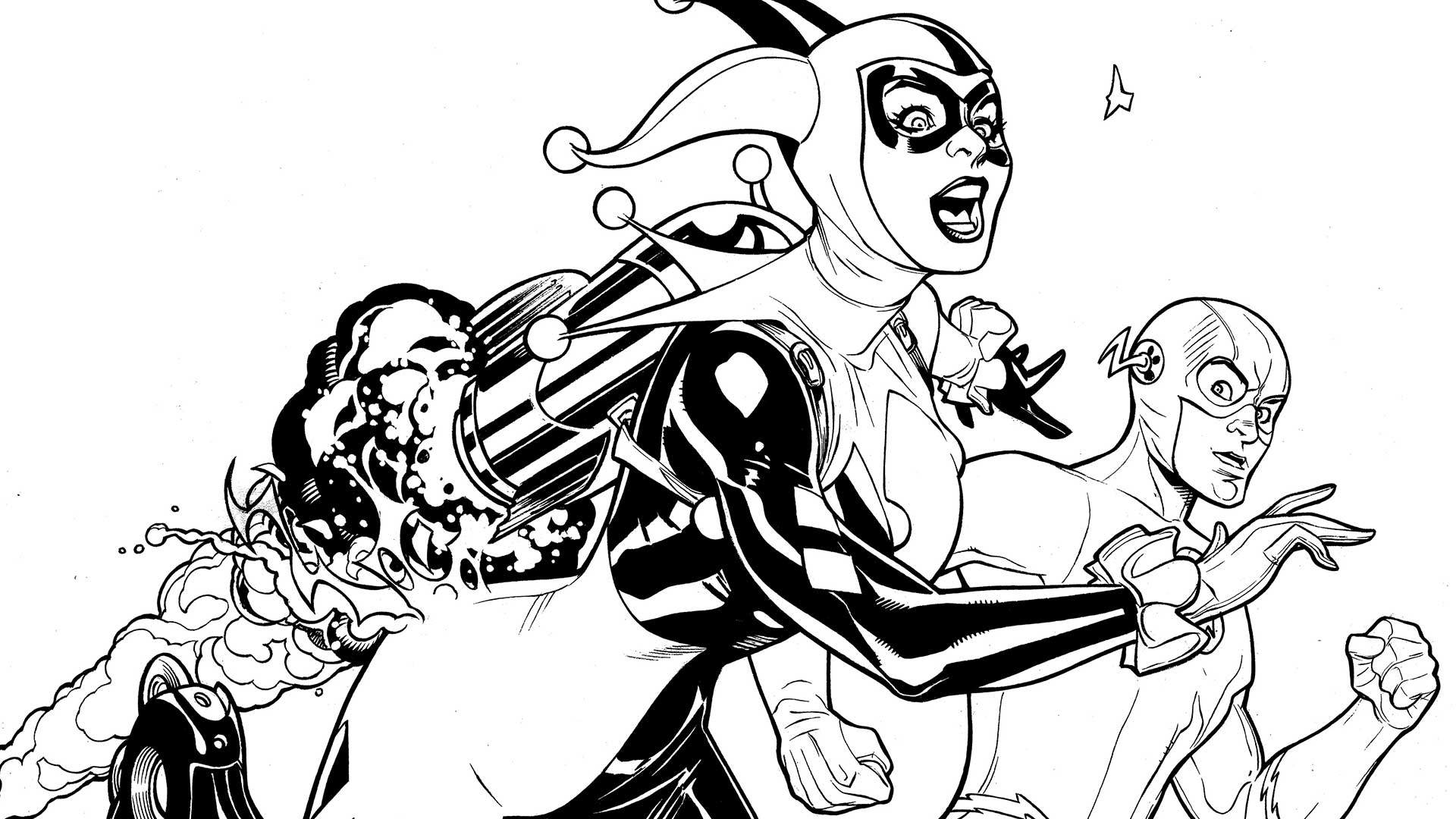 suicide squad coloring pages