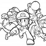 Super Mario Bros Coloring Pages