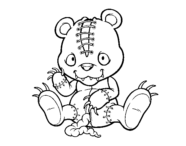 Scary Coloring Pages 8