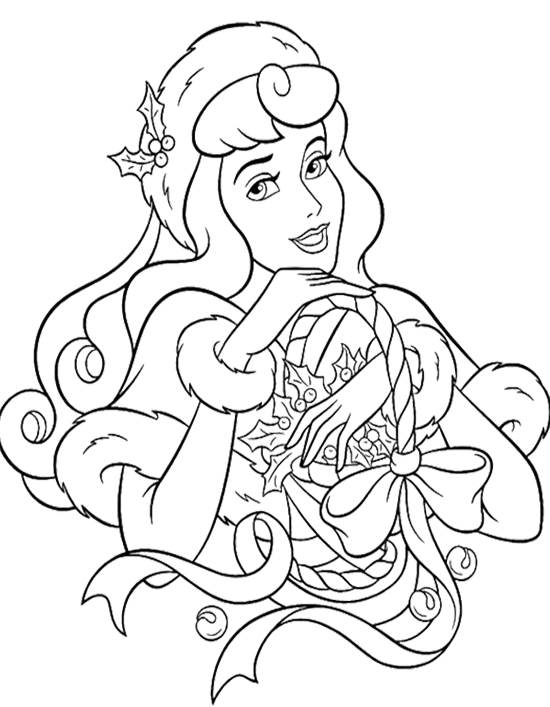 Christmas Coloring Pages Disney 9