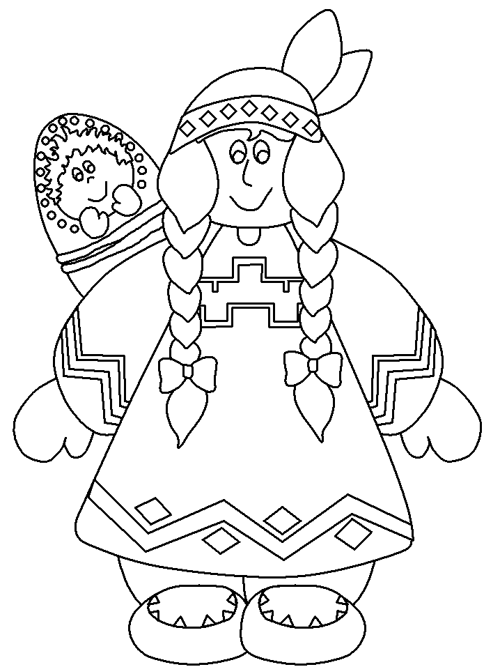 Native American Coloring Pages - Best Coloring Pages For Kids