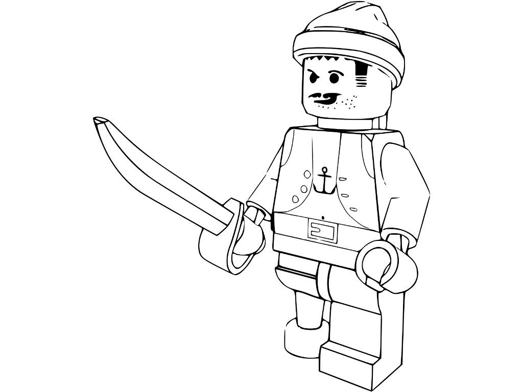 Free Lego Coloring Pages to Print