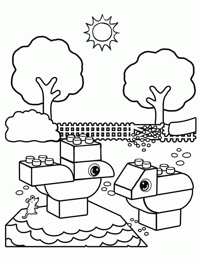 Lego Coloring Pages - Best Coloring Pages For Kids