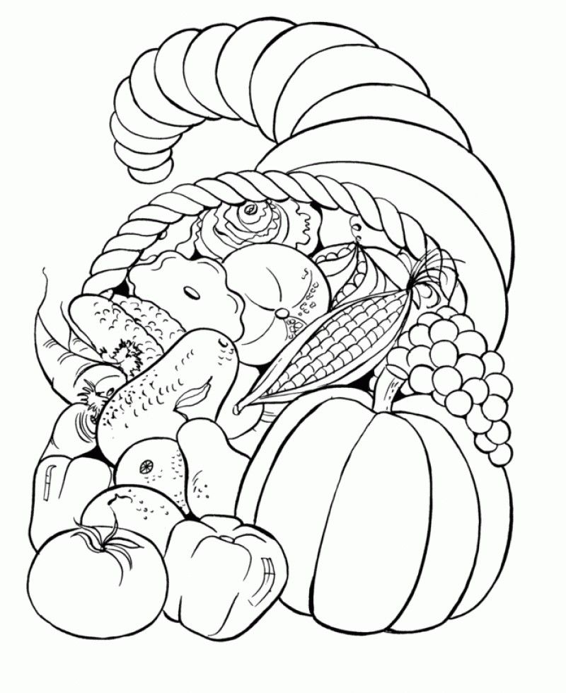 harvest coloring pages