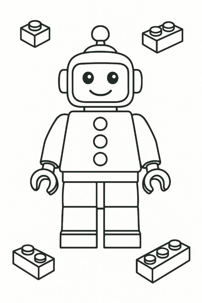 Lego Character Coloring