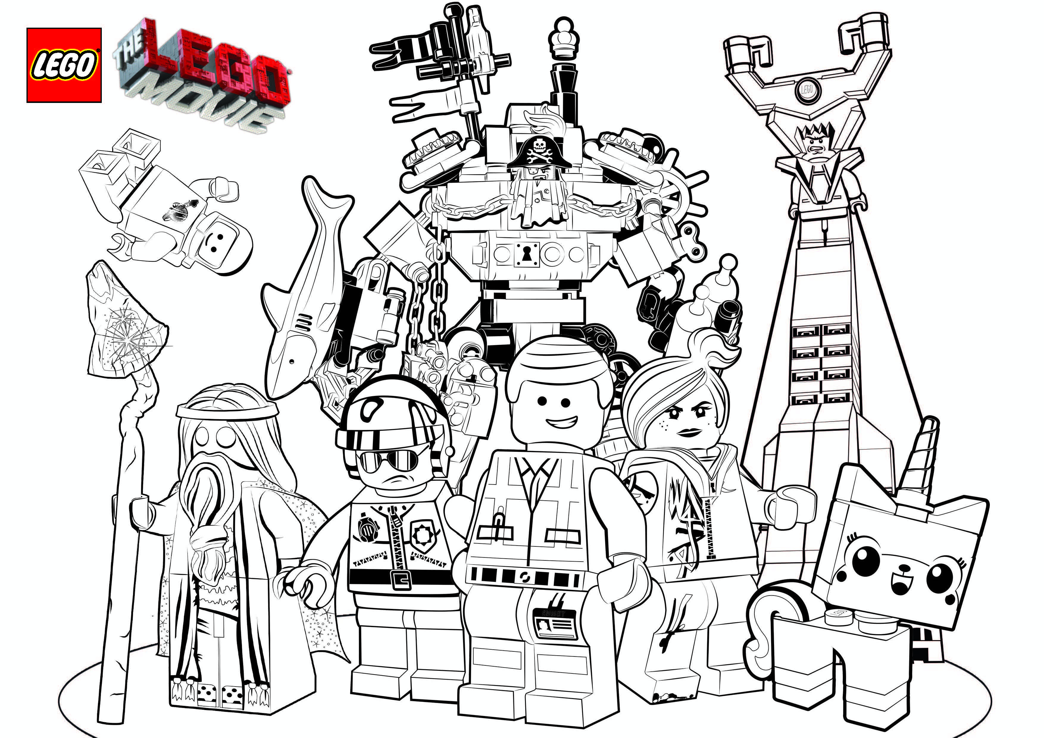 Lego Coloring Pages - Best Coloring Pages For Kids