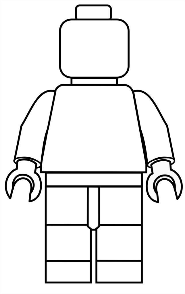 Man - Lego Coloring Pages