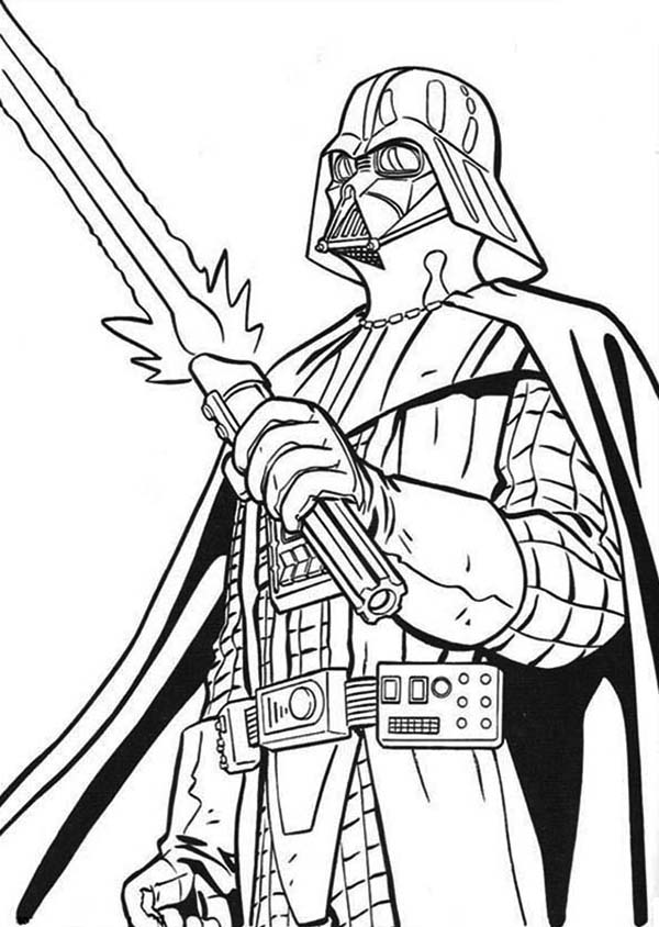 Star Wars Darth Vader Coloring Pages