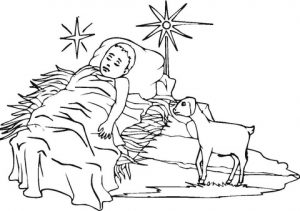 Baby Jesus Coloring Pages - Best Coloring Pages For Kids