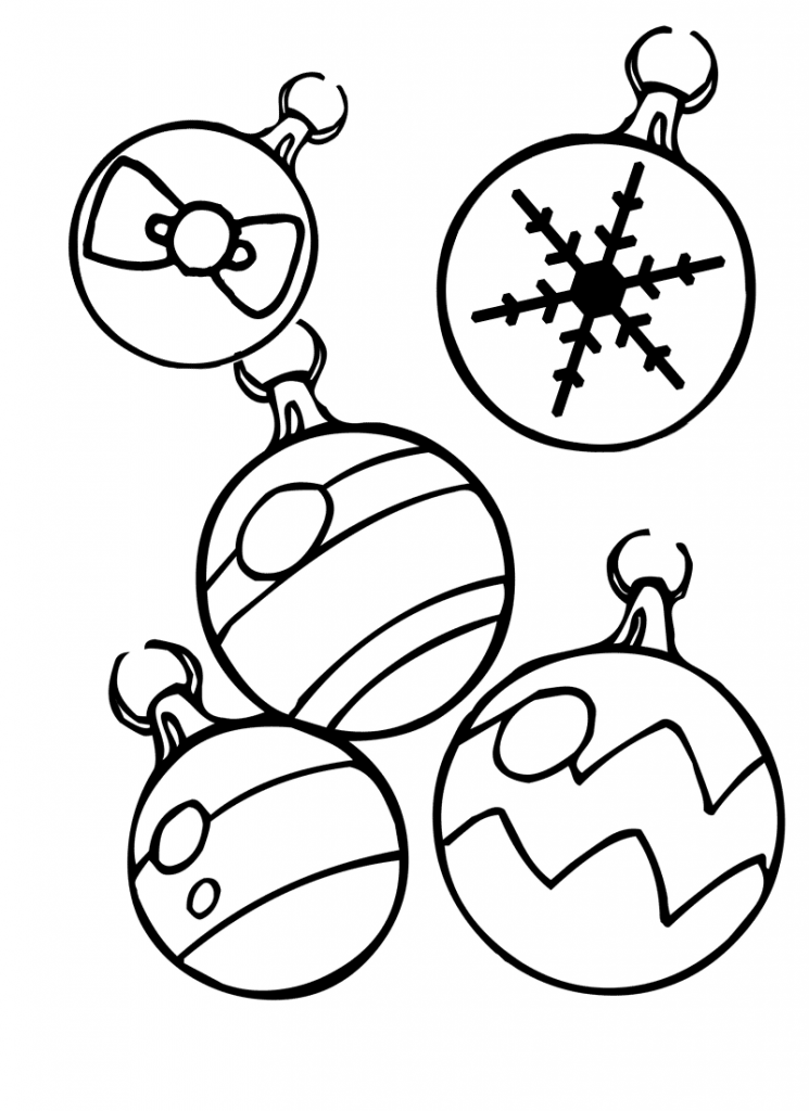 Christmas Ornament Coloring Pages - Best Coloring Pages For Kids
 Christmas Presents Coloring Sheets