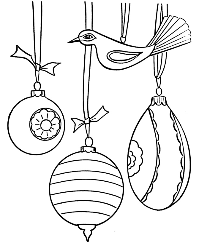 Christmas Ornament Coloring Pages Best Coloring Pages For Kids