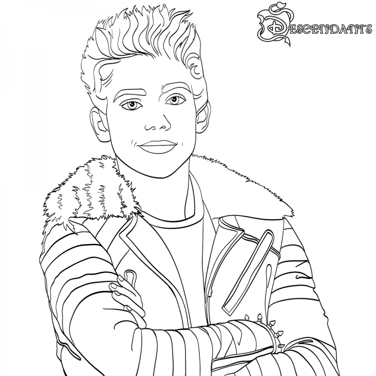 Descendants Coloring Pages - Best Coloring Pages For Kids