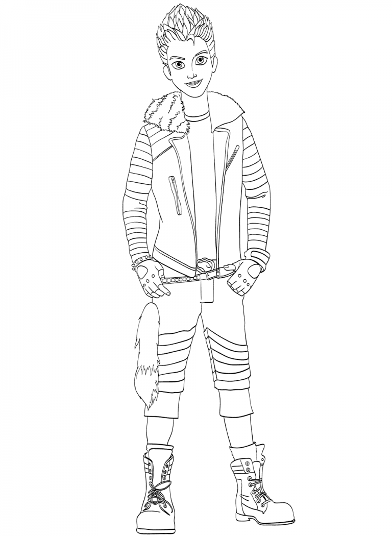 Descendants Coloring Pages - Best Coloring Pages For Kids