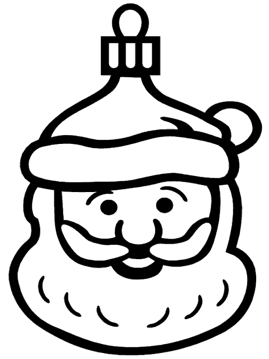 Christmas Ornament Coloring Pages - Best Coloring Pages For Kids