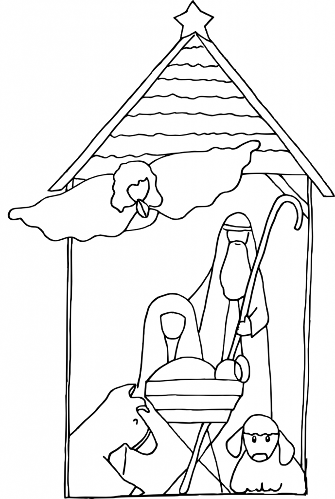 Jesus Coloring Pictures 6