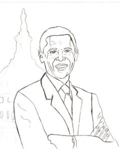Barack Obama Coloring Pages - Best Coloring Pages For Kids