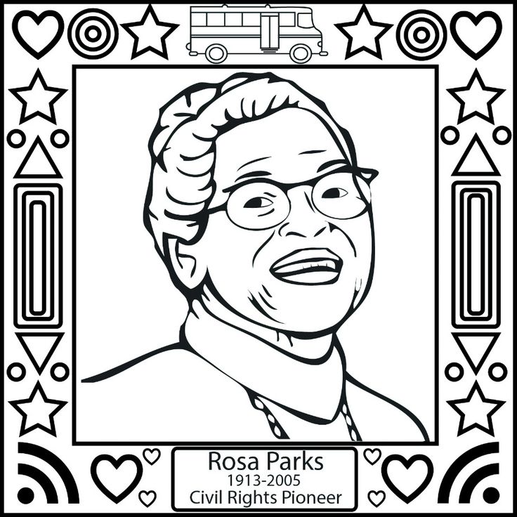 Black history coloring pages for preschool