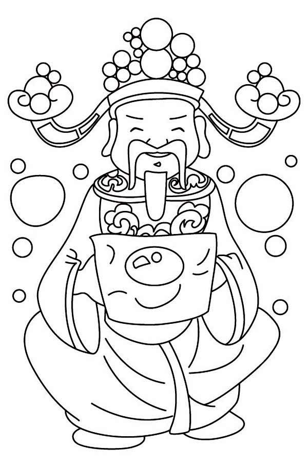 Chinese New Year Coloring Pages Printables
