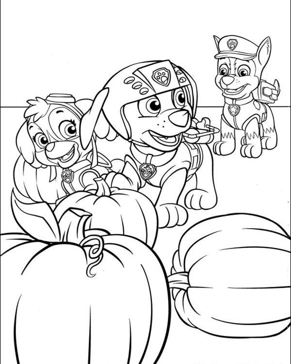 Download Free Paw Patrol Coloring Pages