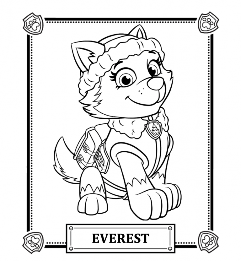 Paw Patrol Coloring Pages - Best Coloring Pages For Kids