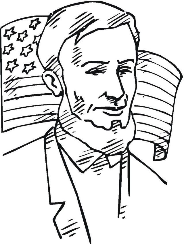 Free Abraham Lincoln Coloring Pages